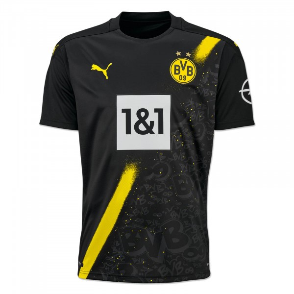 Tailandia Camiseta Borussia Dortmund Segunda 2020-2021 Negro